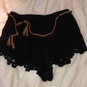 Forever 21 black shorts